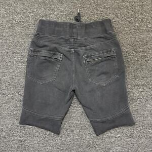 True religion washed black jorts